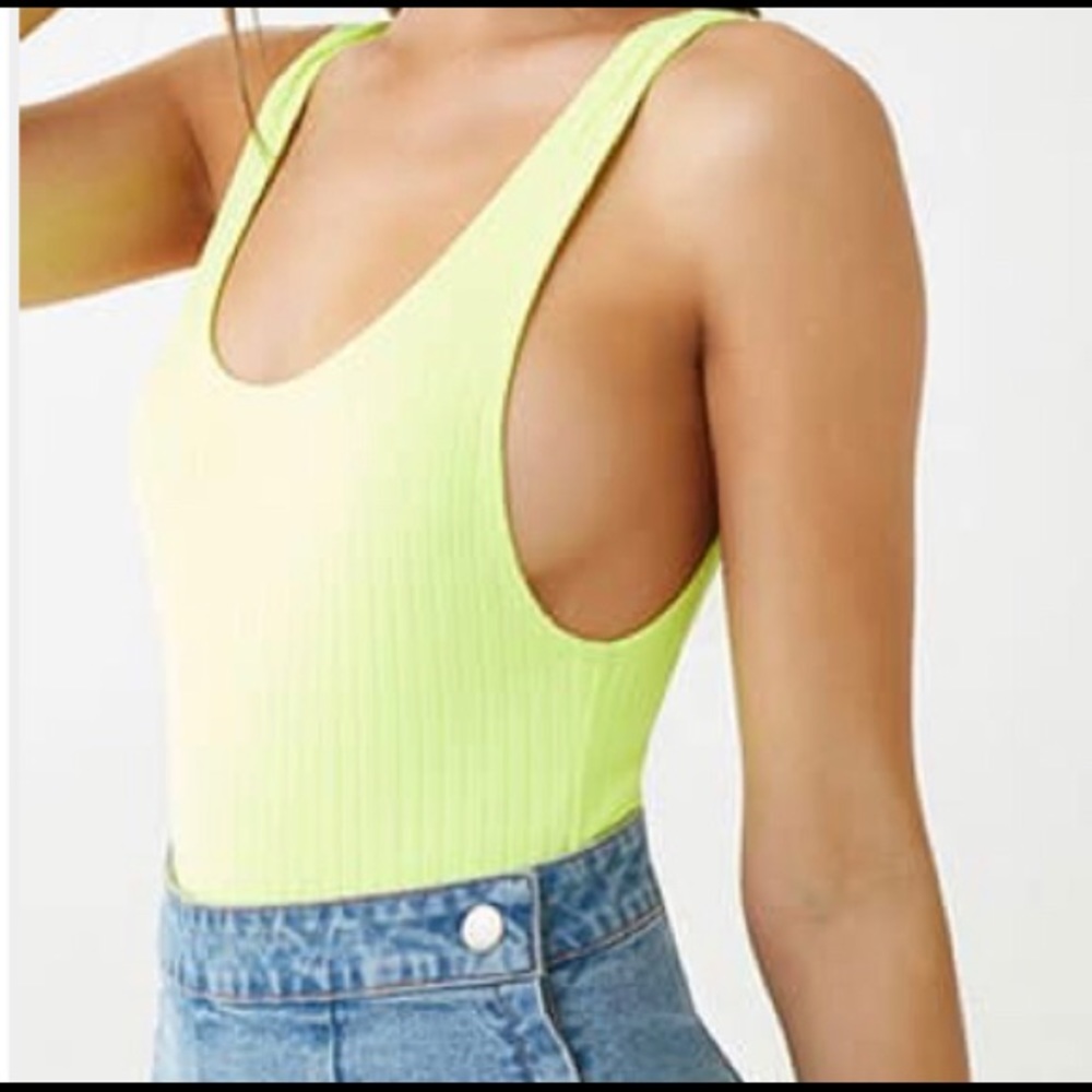Forever 21 Neon Bodysuit